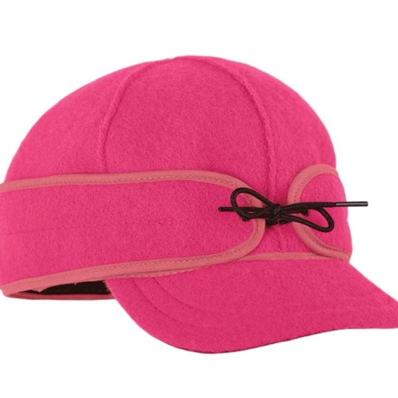 Accessories - Stormy Kromer “Ida Kromer Cap” in Blaze Pink (Size 7 3/4)